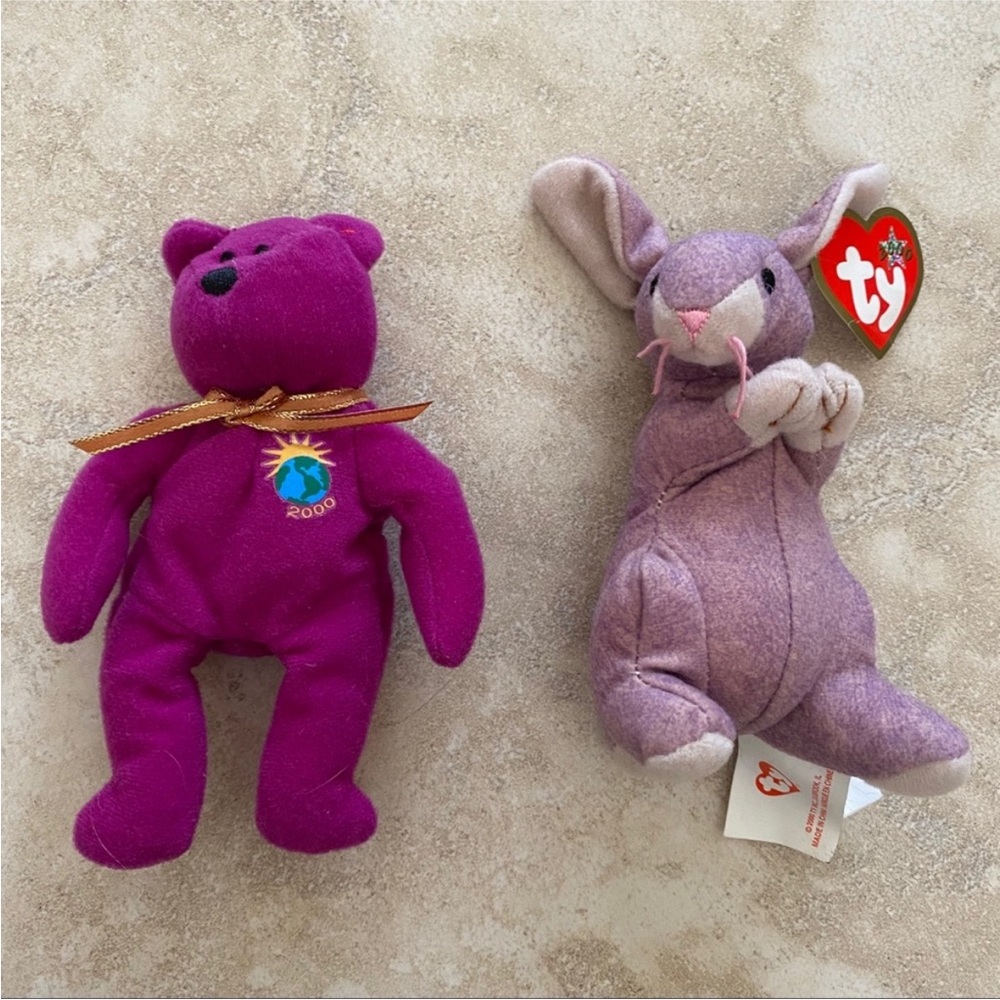 Y2K teenie beanie babies